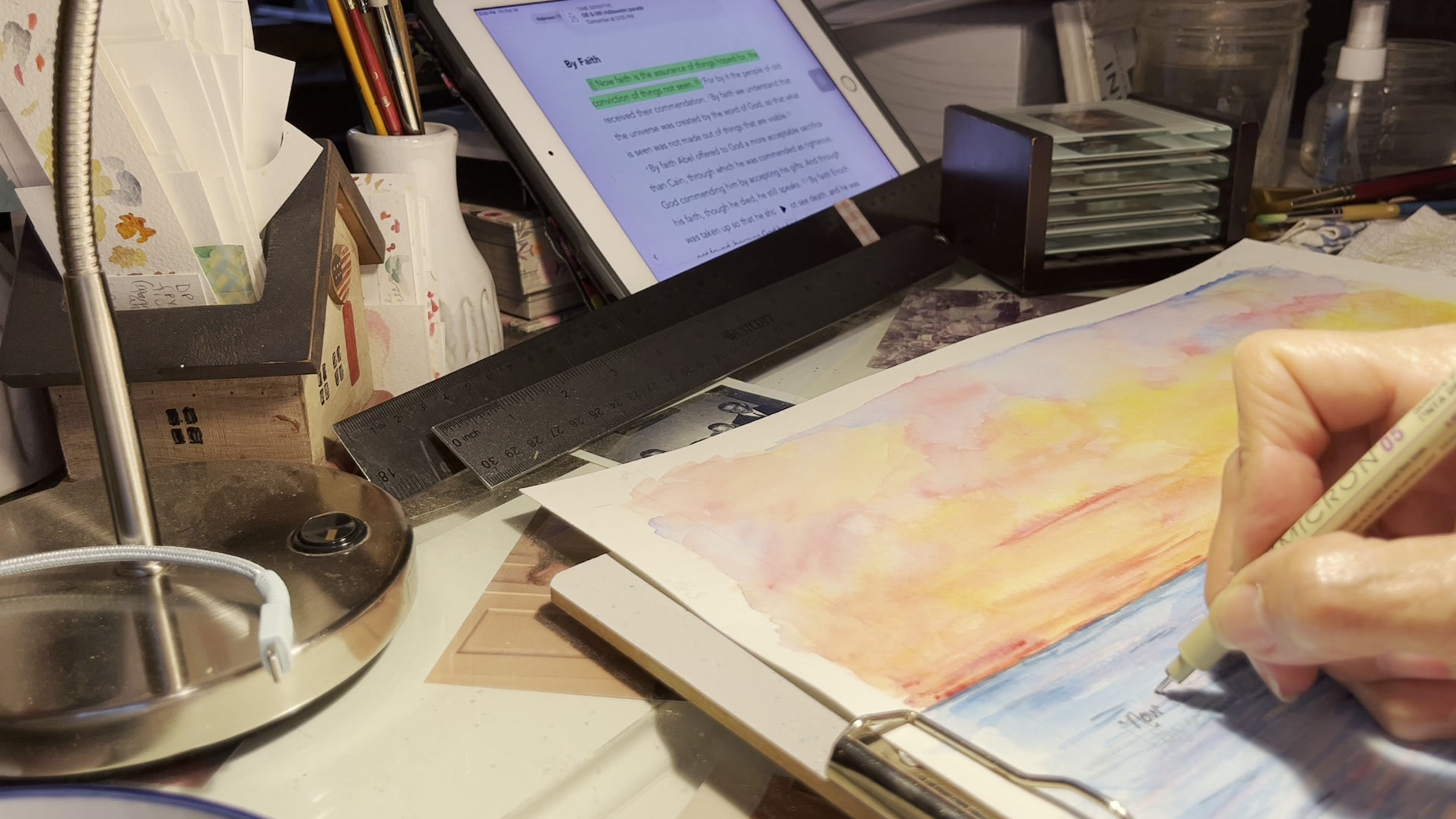 The creation of the book cover